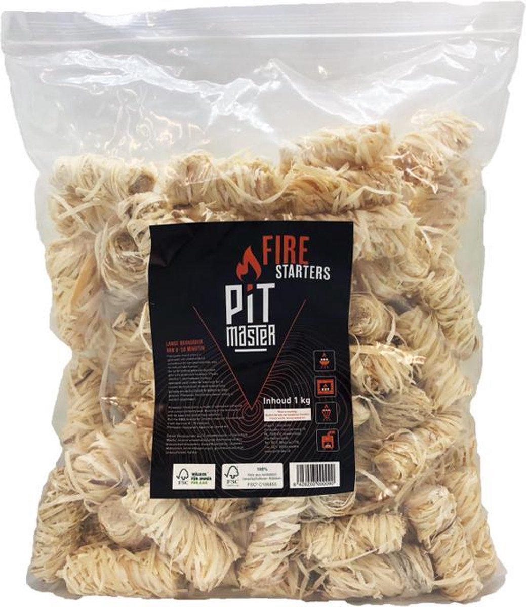 Pitmaster aanmaakwokkels 1kg