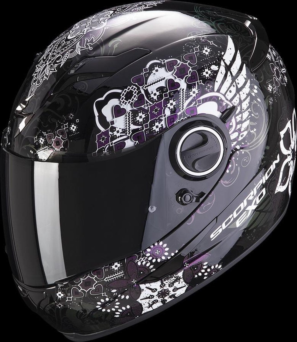 Scorpion EXO-490 Divina Black Chameleon Full Face Helmet L
