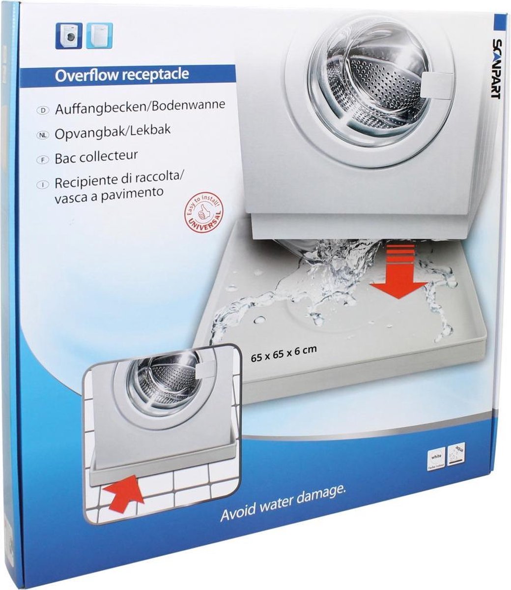 Scanpart - Lekbak wasmachine / vaatwasser