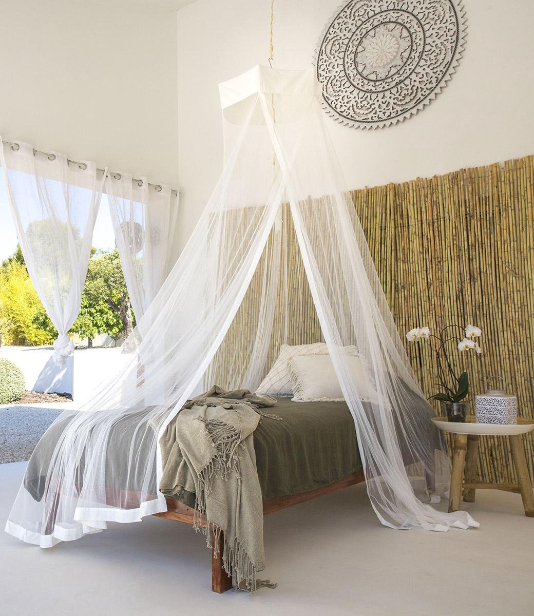 Luxe Speciale 1 Persoons Klamboe - Rond - De Devi by Bambulah® - Kwaliteits Klamboes