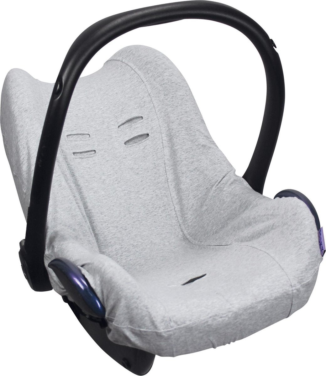 Dooky Autostoelhoes - Groep 0+ - Light Grey Melange
