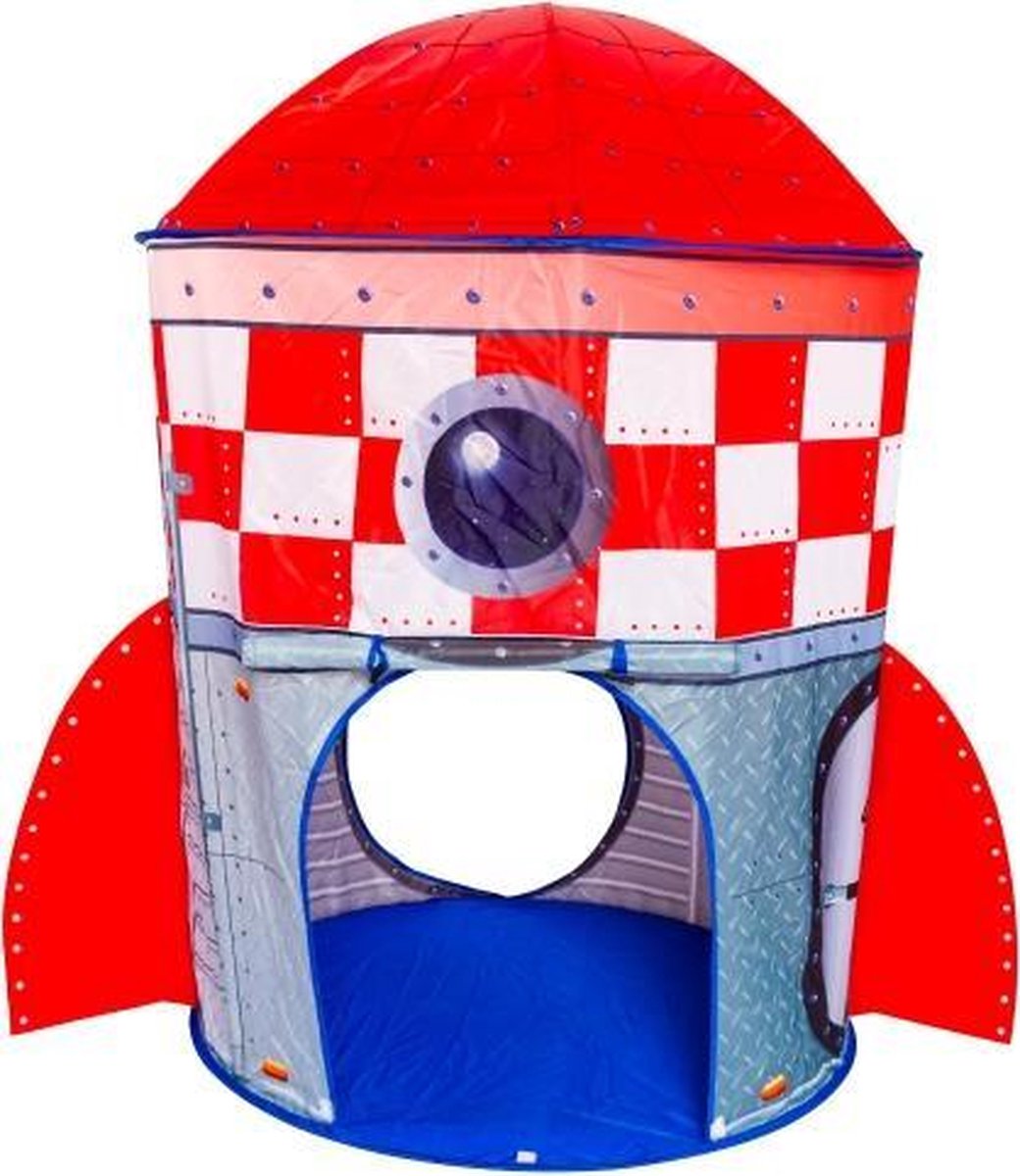 Speeltent Raket - Imaginarium - Pop Up Tent voor Kinderen - Met Tunnel
