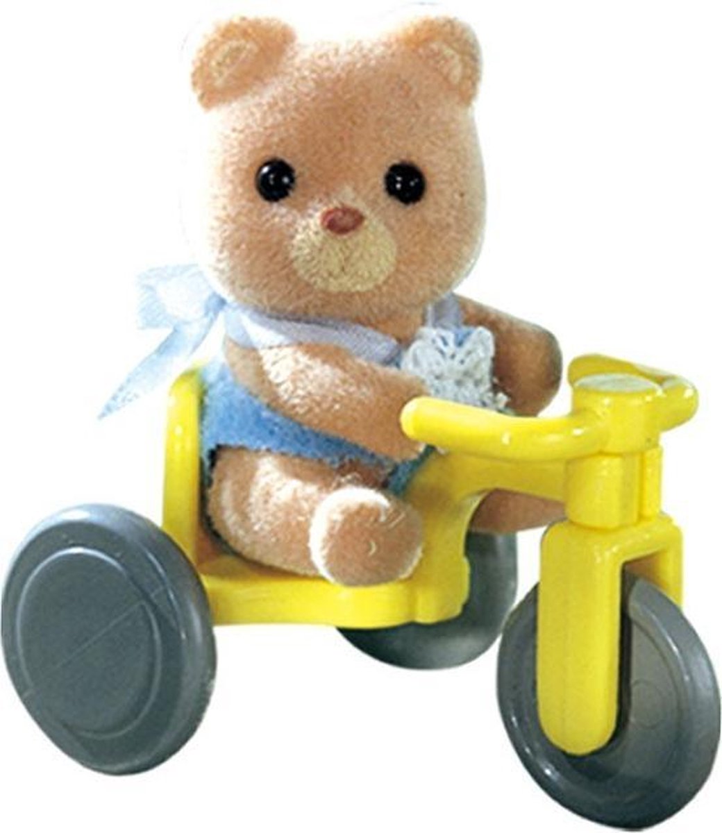 Sylvanian families Draagbox ( Konijn op babystoeltje