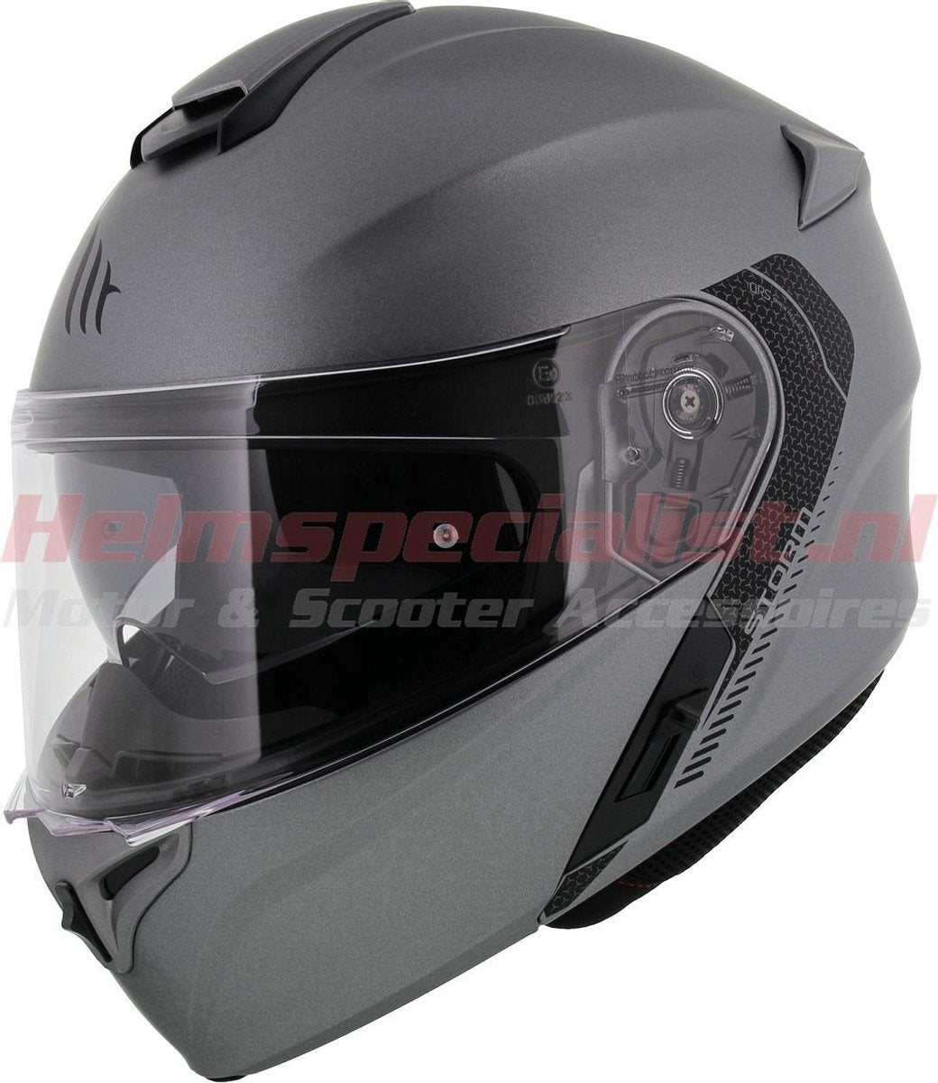 MT Storm SV systeemhelm mat titanium L