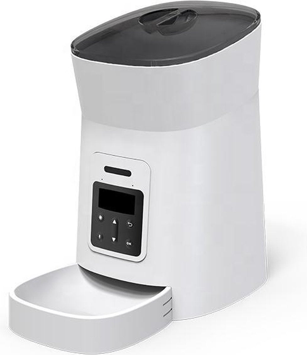 Automatische voerbak - kat & hond - voerbak - voerbak hond - voerbak kat - automatische voerton