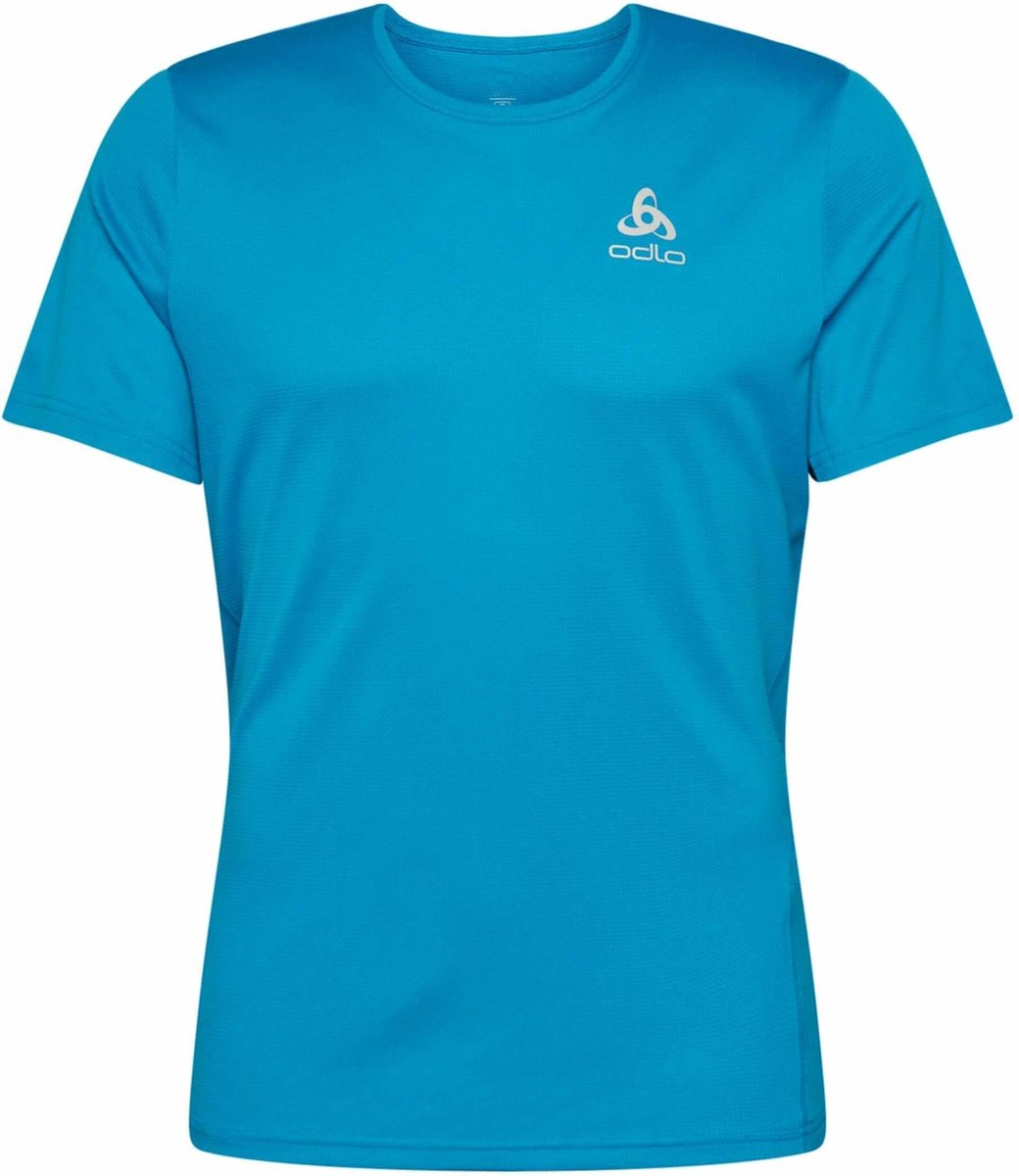 ODLO T-shirt s/s crew neck ESSENTIAL LIGHT - blue jewel - Mannen - Maat M