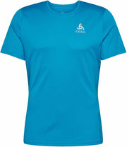 ODLO T-shirt s/s crew neck ESSENTIAL LIGHT - blue jewel - Mannen - Maat M