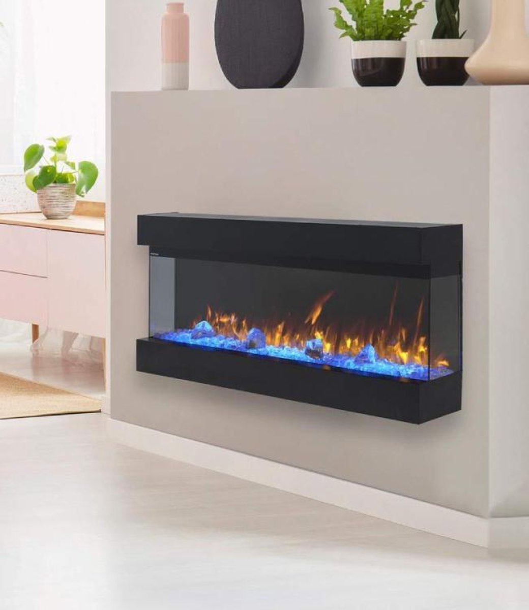 Aflamo Imperial 50 Elektrische Inbouwhaard Driezijdig 127cm
