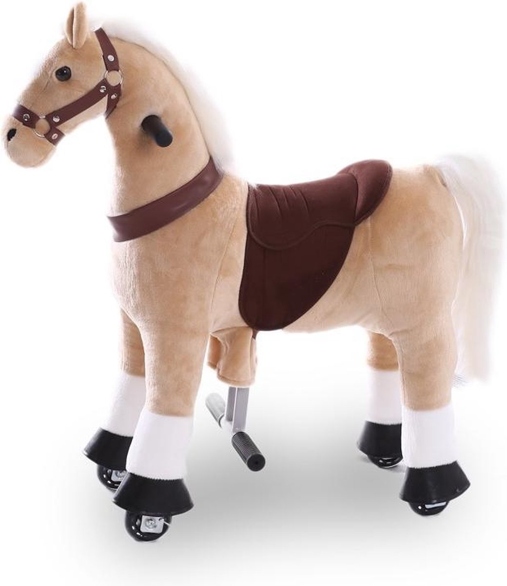 Kijana Rijdend paard - Rijdend speelgoed - Klein - Bruin