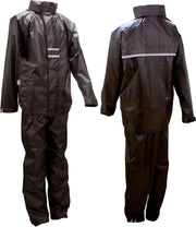 Ralka Regenpak - Junior - Zwart/Antraciet - 128