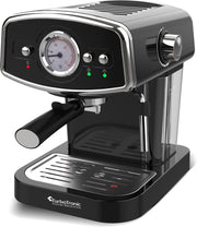 TurboTronic CM22 Espresso Machine Pistonmachine 19 Bar pomp - Zwart