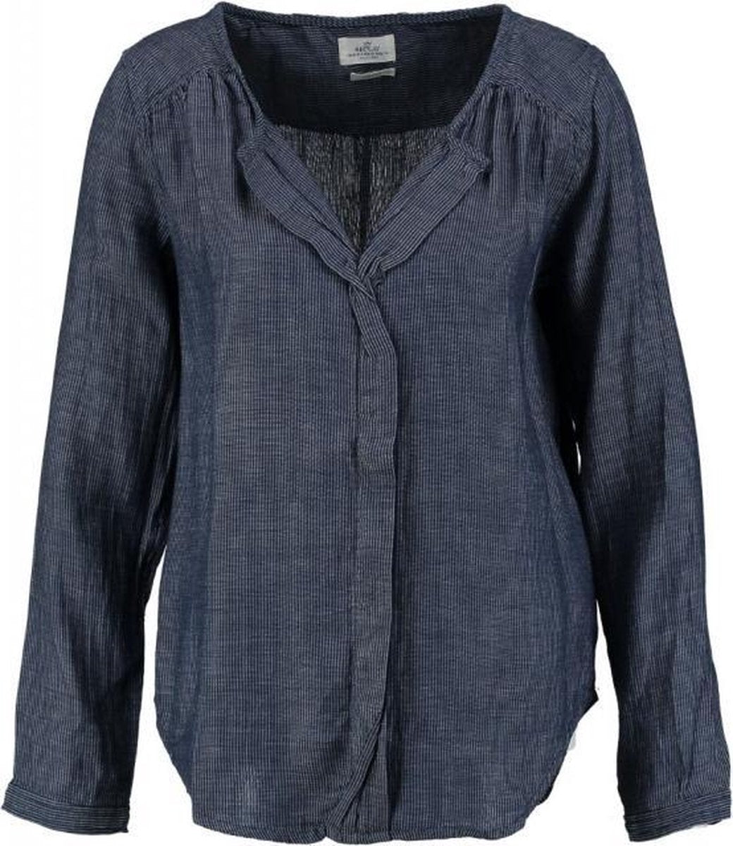 Replay blauwe loose fit blouse - Maat S