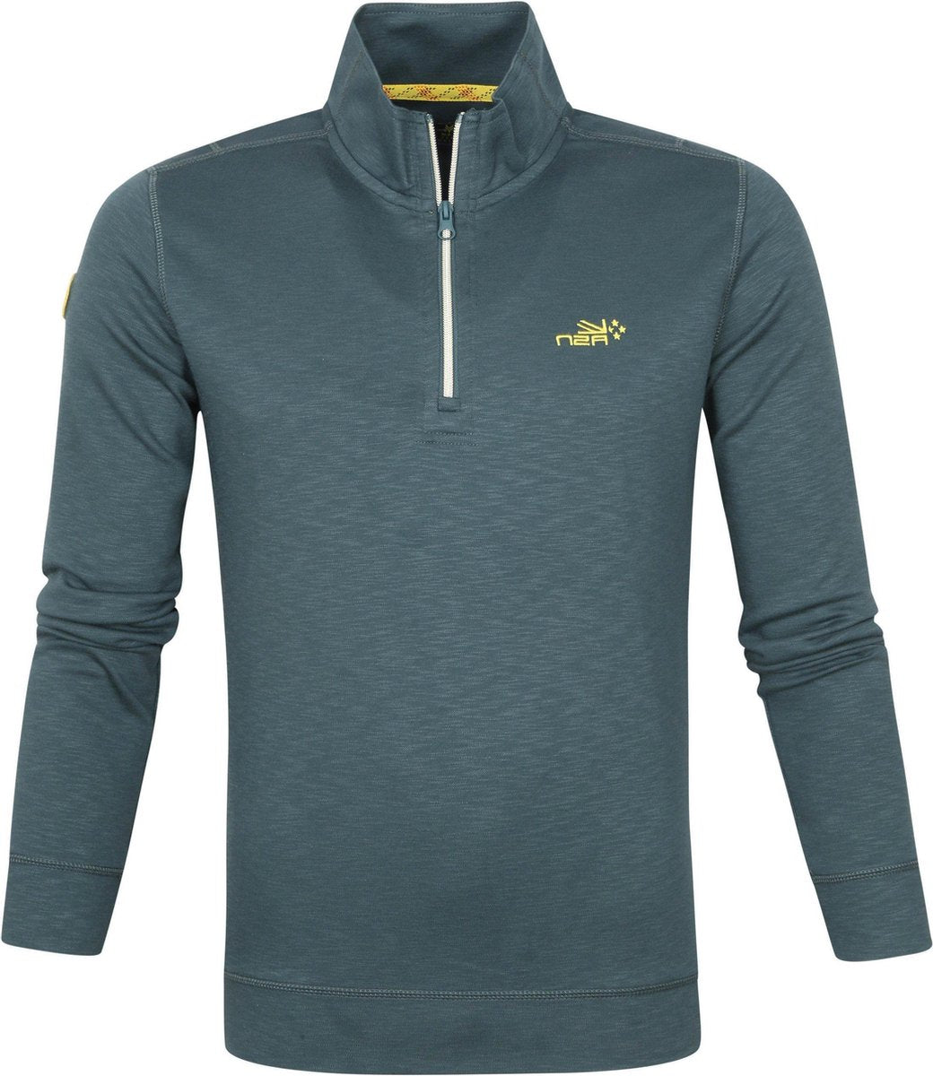 NZA Te Paeroa Pullover Half Zip Donkergroen - maat XXL