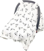 JillyBee - Maxicosi - Hydrofiele Doek - Hydrofiel - Doek - Tipietent - Wit - Zwart