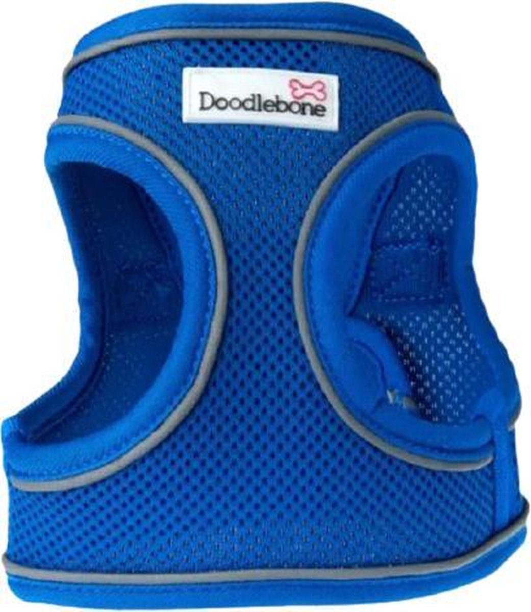Doodlebone Hondentuigje Snappy 49-57 Cm Mesh/nylon Blauw