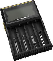 Nitecore D4 Digicharger - batterijoplader voor 4x NiMH (AA - AAA) en li-ion batterijen