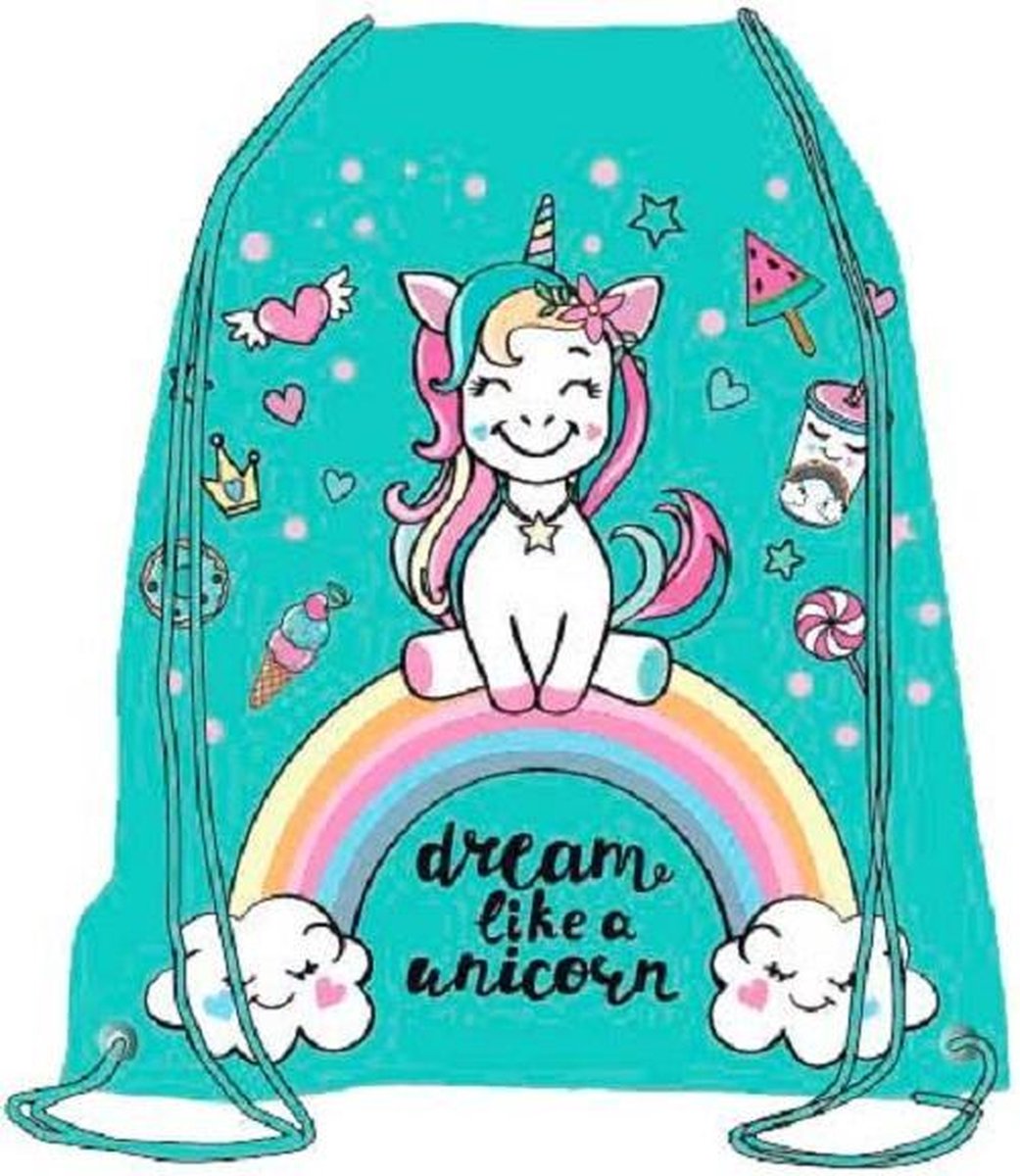 GYM- EN ZWEMTAS UNICORN