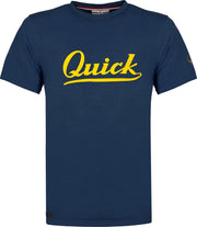 Heren T-shirt Duinzicht - Marine Blauw