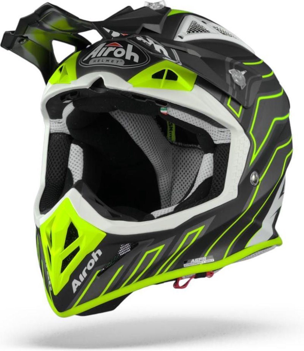 Airoh Aviator Ace Art Black Matt Motocross Crosshelm - Motorhelm - Maat XL