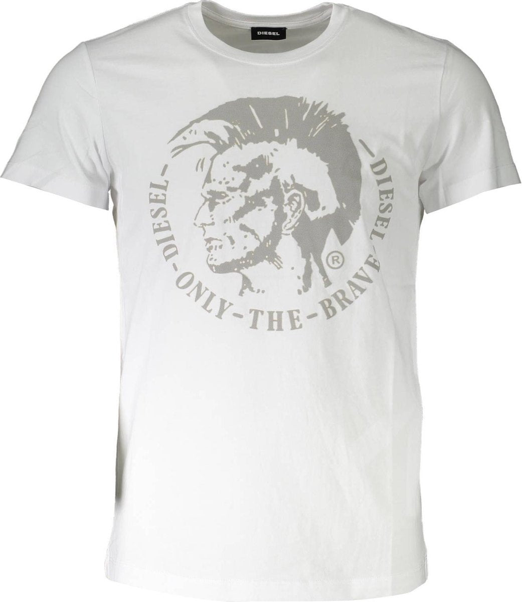Diesel T-shirt Wit XL Heren