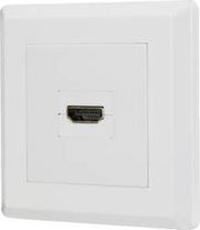 Renkforce RF-3385662 HDMI Adapter [1x HDMI-bus - 1x HDMI-bus] Wit Vergulde steekcontacten