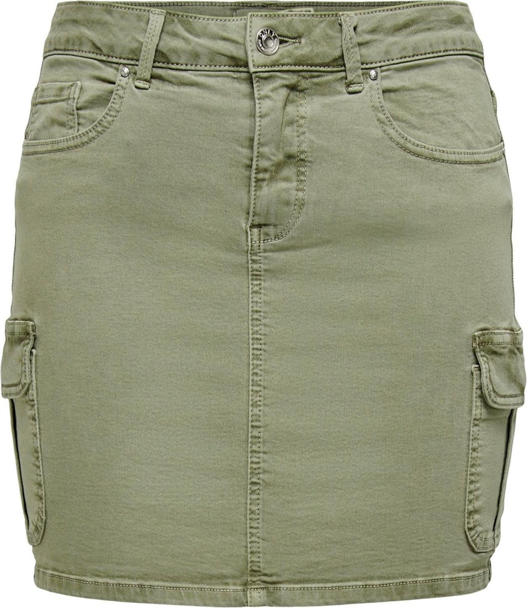 ONLY ONLMISSOURI LIFE RG CARGO SKIRT PNT NOOS Dames Rok - Maat S