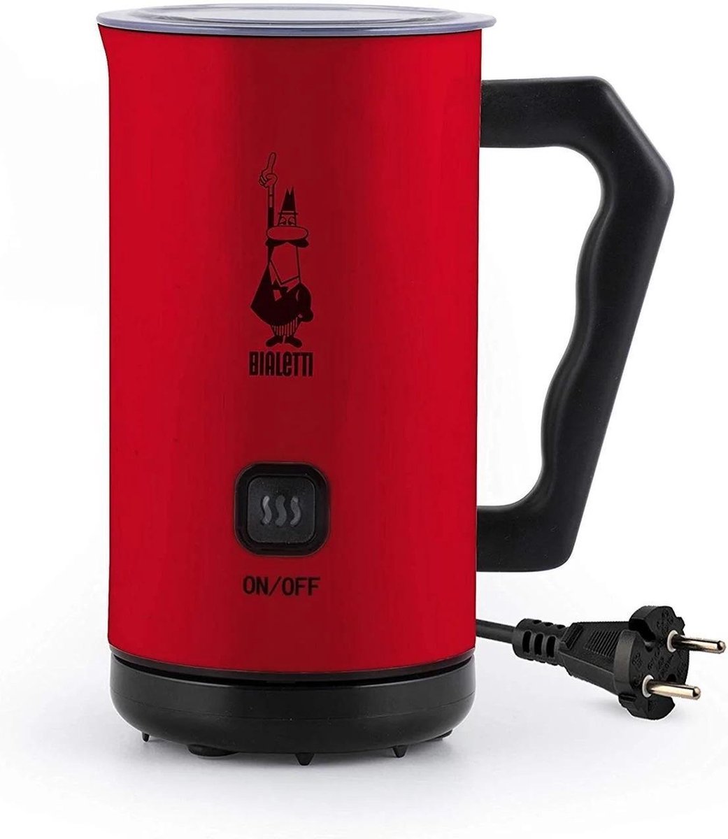 Bialetti - Soft Cream Milk Frother 150ML/300ml - Red (4431)