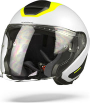 Schuberth M1 Pro Triple Geel Jethelm - Motorhelm - Maat S