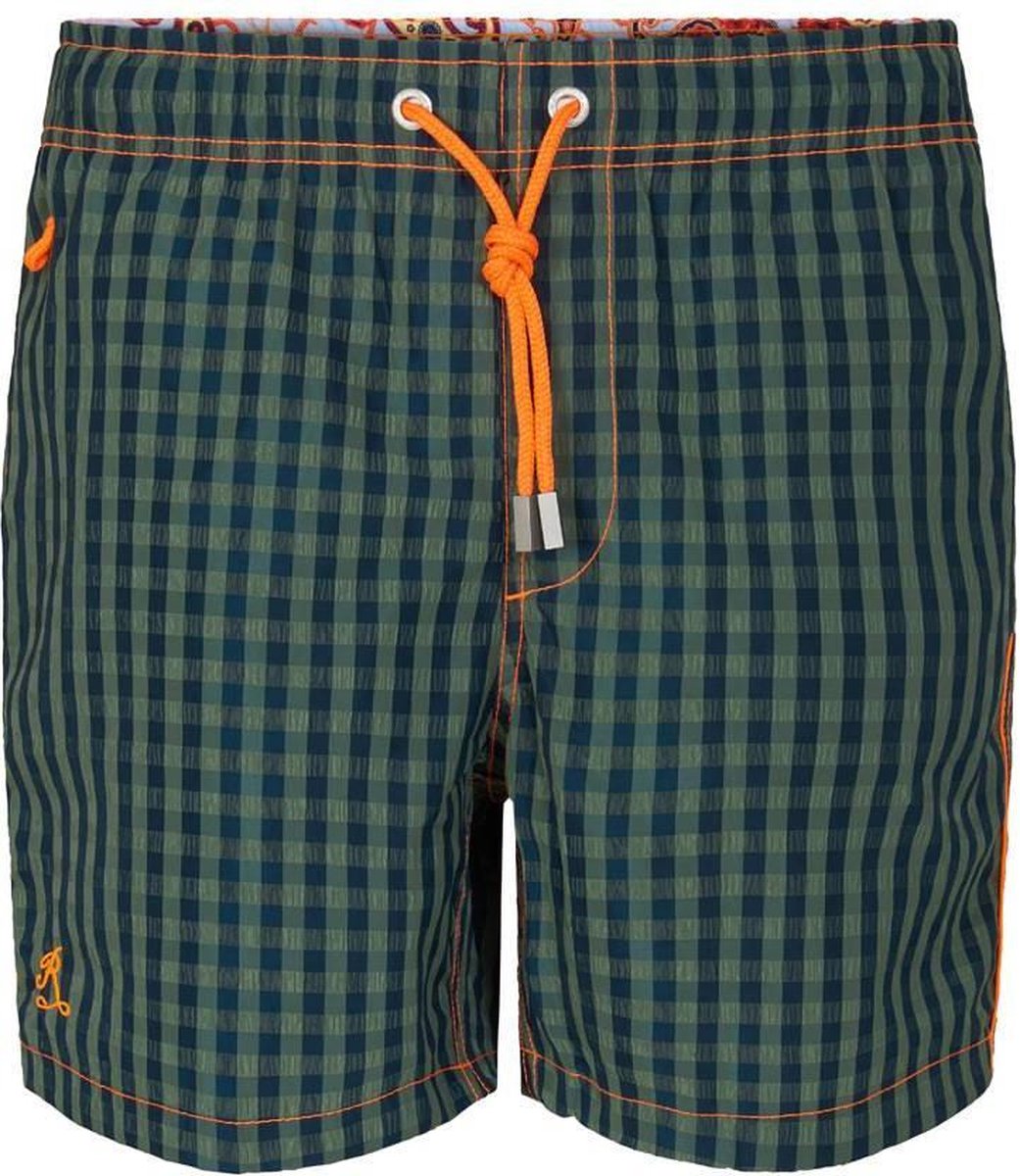 Ramatuelle Zwembroek Heren - St. Barth Zwembroek - Maat 4XL - Kleur  Groen / Khaki