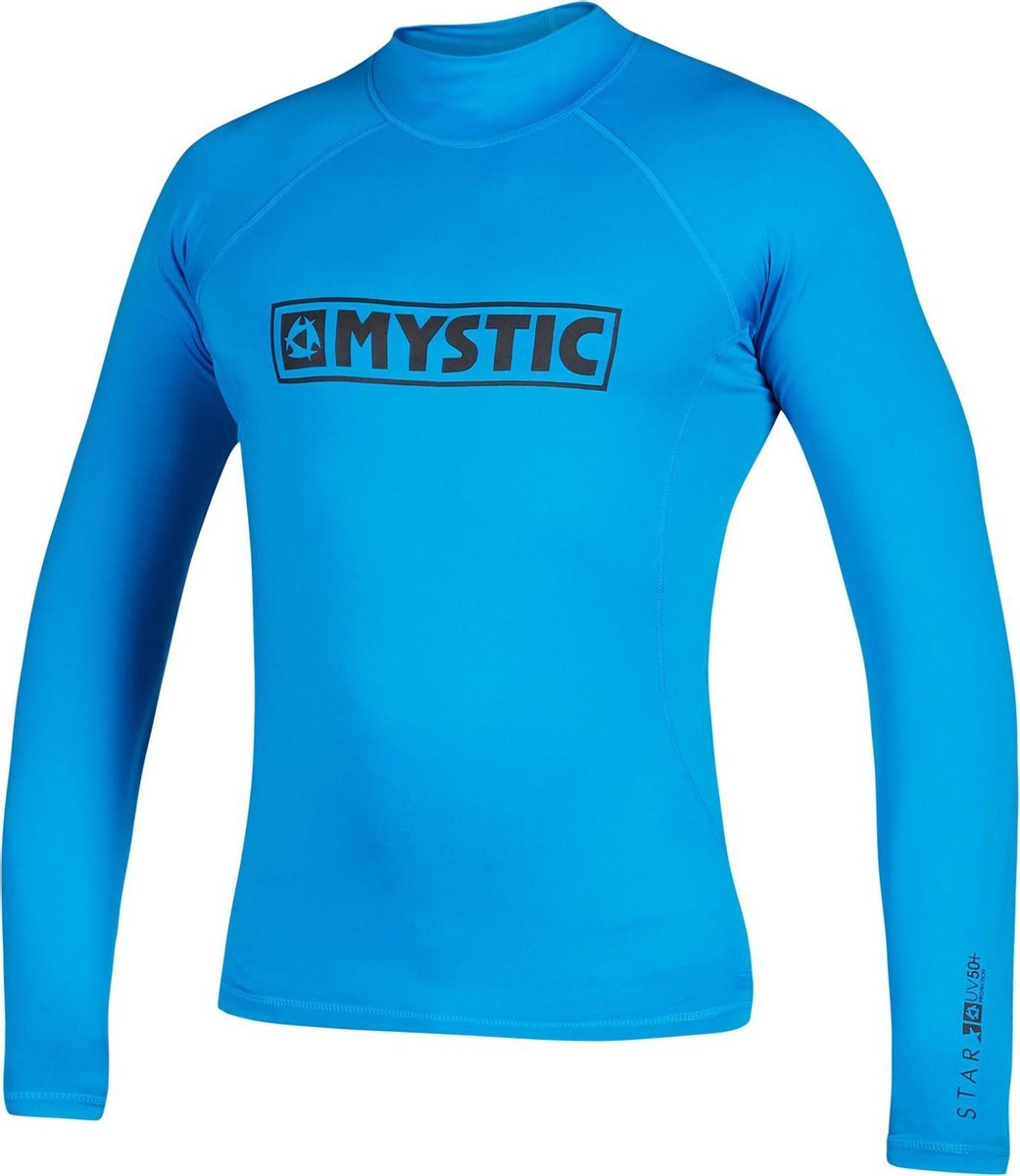 Mystic Surfshirt - Maat M  - Unisex - blauw/zwart
