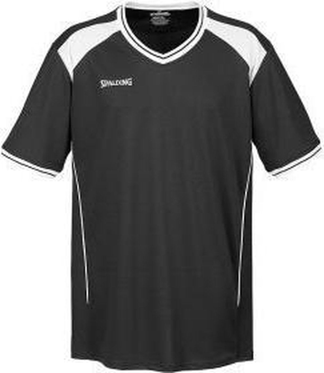 Spalding Cross-Over Shooting Shirt - maat M - blauw/wit