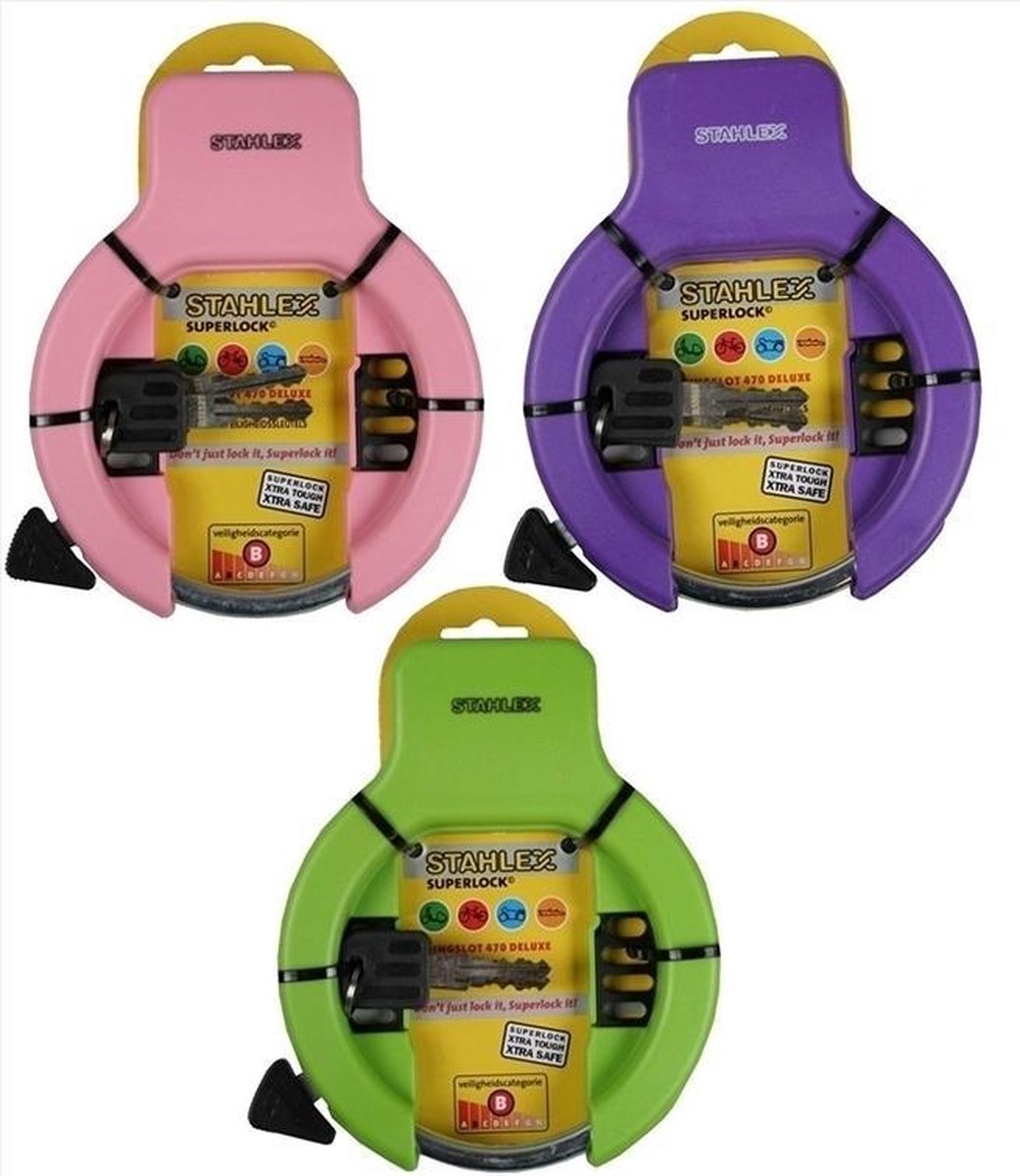 Ringslot 470 DELUXE MixedColors verp ALLEEN PER 12 stuks TE BESTELLEN 8573