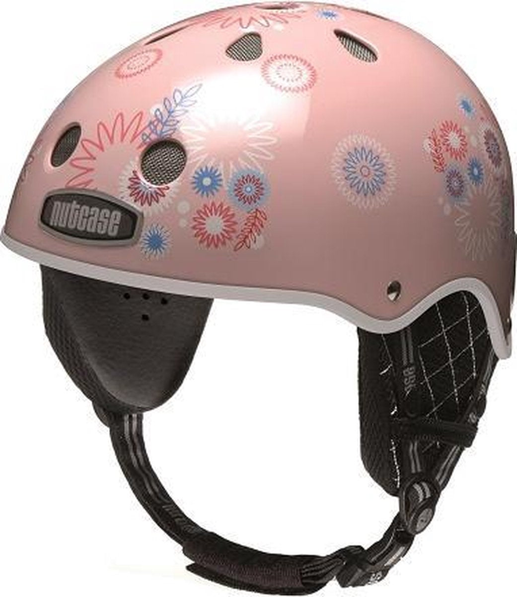 Nutcase Skihelm Helmet Pink Spirals L-XL (58-61cm)
