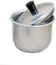 Glückskäfer Suikerpotje Met Deksel Zilver Aluminium 6 X 7 Cm