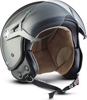 SOXON SP-326 Mono Grijs Scooterhelm