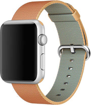 Nylon bandje voor Apple Watch 38/40mm Goud/rood