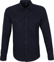 Suitable Melton Overshirt Donkerblauw - maat XXL
