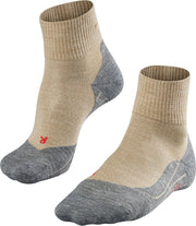 FALKE TK5 Short Heren Wandelsokken - Beige - Maat 44/45