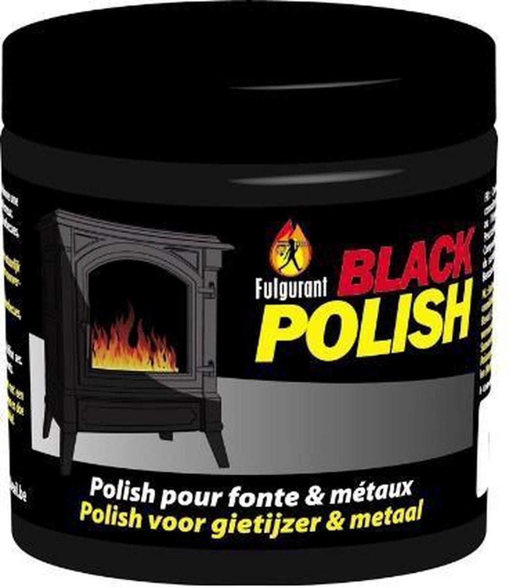 Fulgurant Black polish cream / kachelpoets