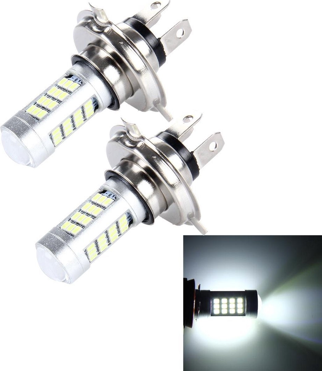 2 STKS H4 10 W 900LM 8000K 42 SMD-2835 LEDs Auto Mistlampen