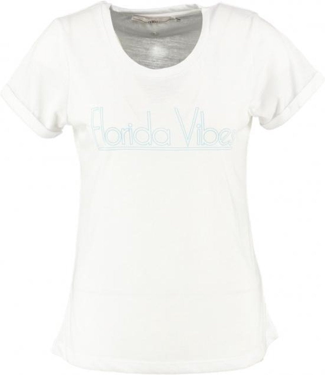 Aaiko wit t-shirt - Maat L