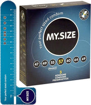 MY.SIZE 57 mm 3 stuks