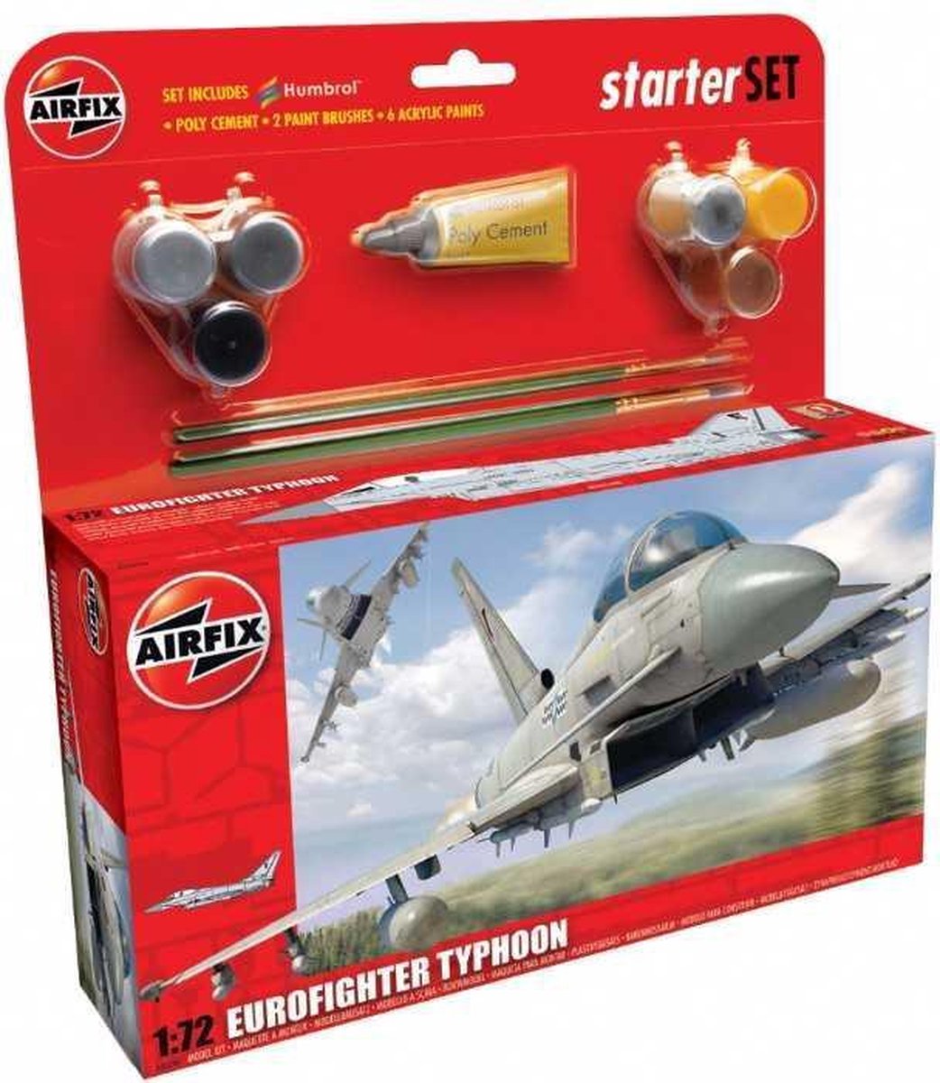 Airfix Eurof Typhoon L Gift Set Modelbouwpakket