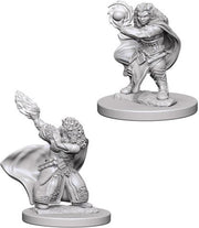 D&D Miniatures Dwarf Female Wizard
