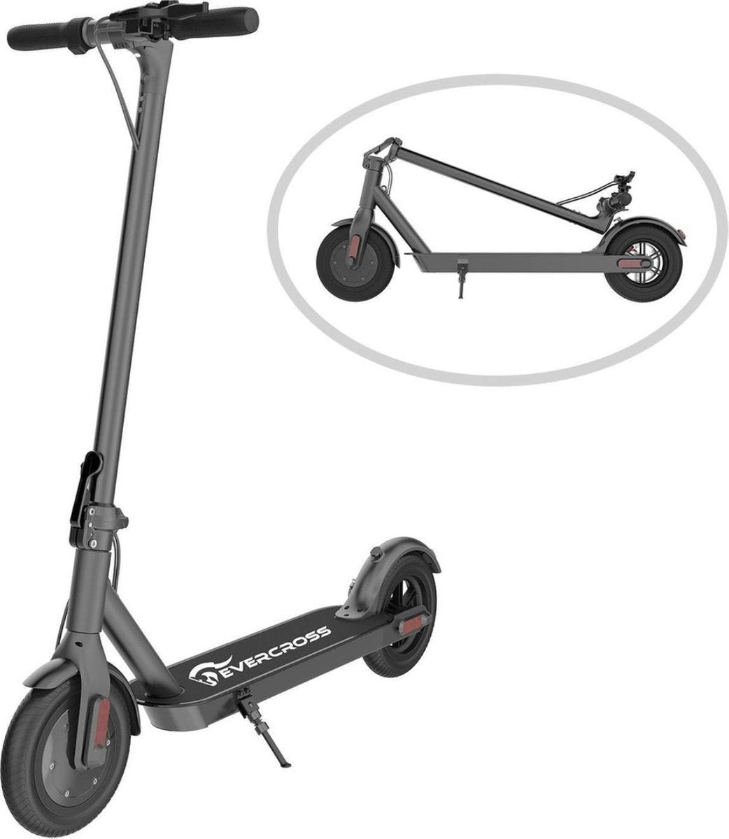 Evercross E5  – Elektrische Step – 8.5" Anti-Lek Banden - Premium - Max. 25km/u - Grijs – Opvouwbare Elektrische Step – voor volwassenen