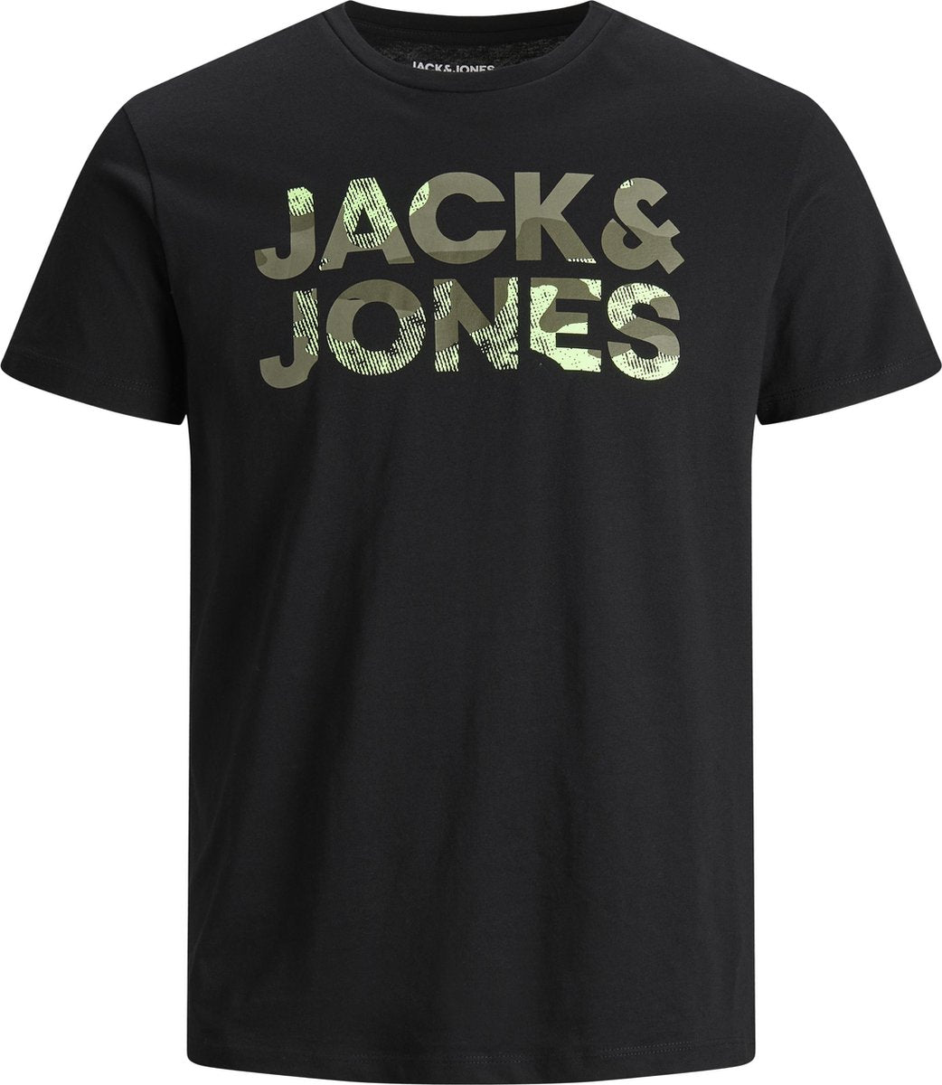 JACK&JONES PLUS SIZE JJSOLDIER LOGO TEE SS CREW NECK PS Heren T-shirt - Maat EU3XL