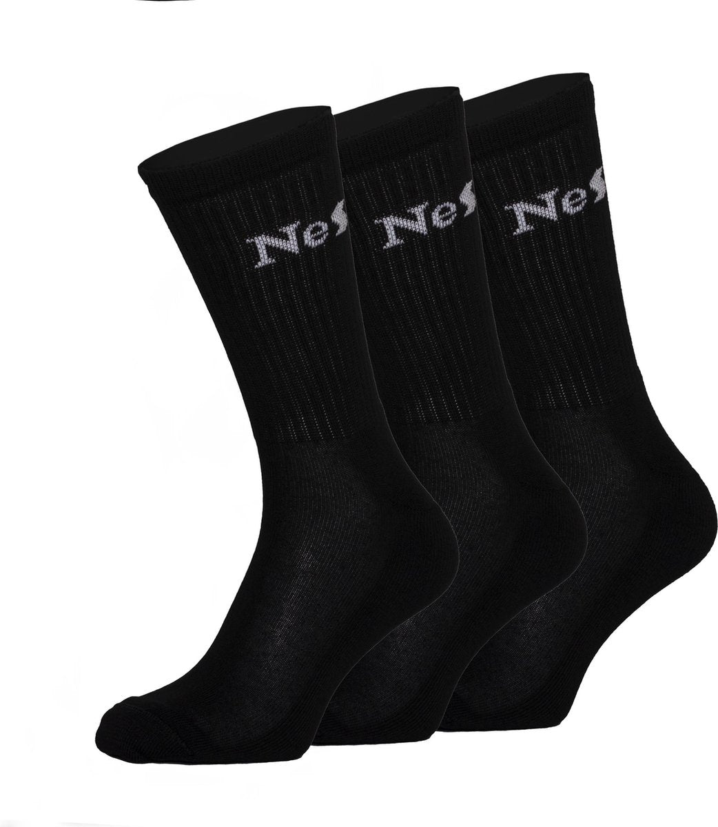 NeS 3 Pack - Casualkousen - Tennissokken - Sportkousen Maat 39-42