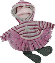 Berjuan Babypoppenkleding Meisjes 34 Cm Textiel Roze 5-delig