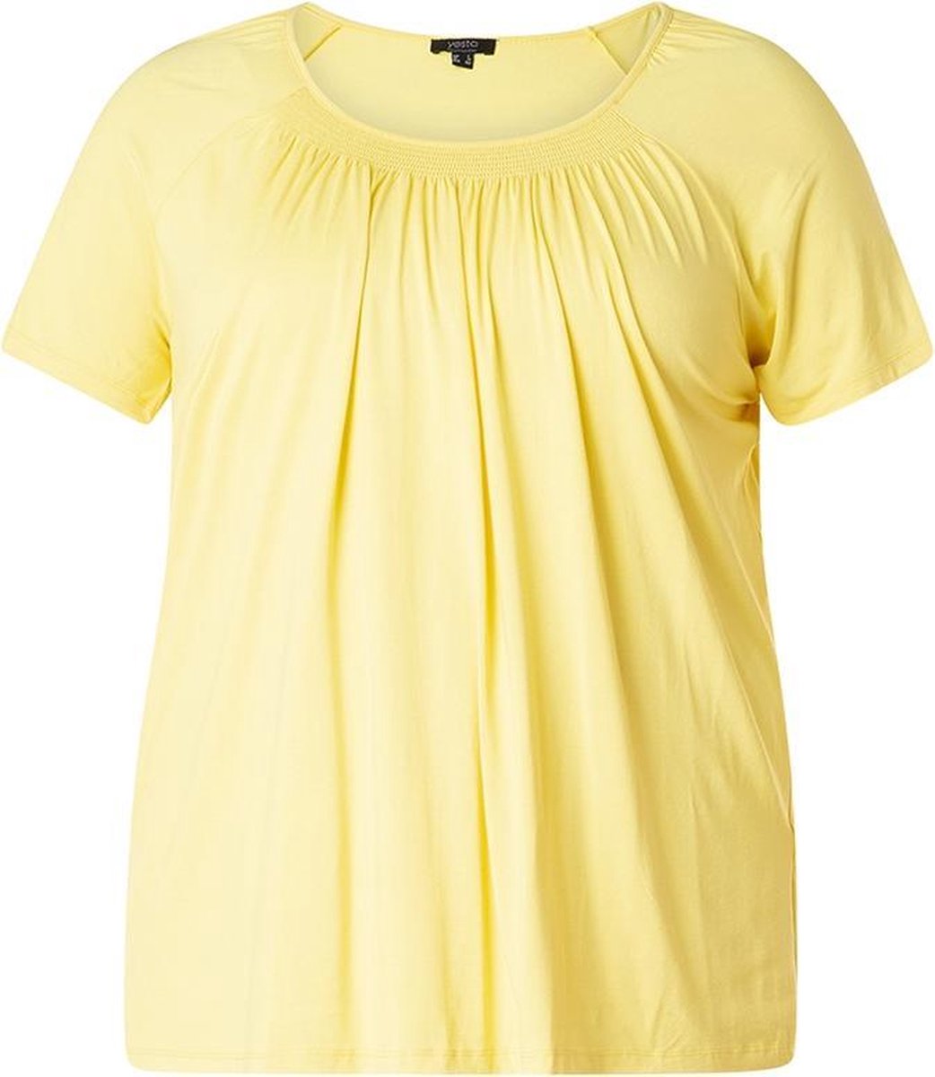 YESTA Yokia T-shirt - Sunshine Yellow - maat 2(50)