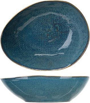Aicha Blauw Diep Bord - 20x16